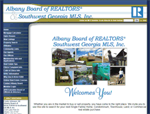 Tablet Screenshot of albanyboardofrealtors.com